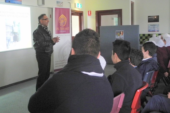 Writers Incursion with author Archimede Fusillo