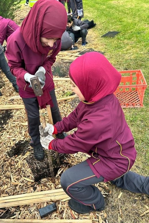 Year 4: Tree Planting at Axebridge Reserve