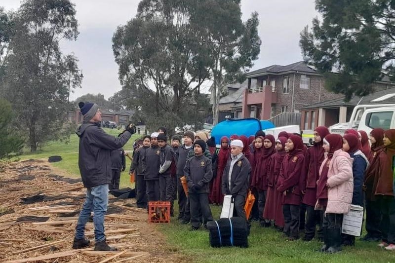 Year 4: Tree Planting at Axebridge Reserve