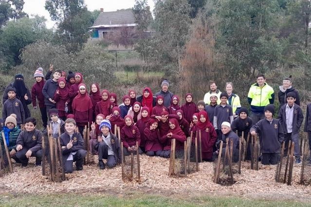 Year 4: Tree Planting at Axebridge Reserve