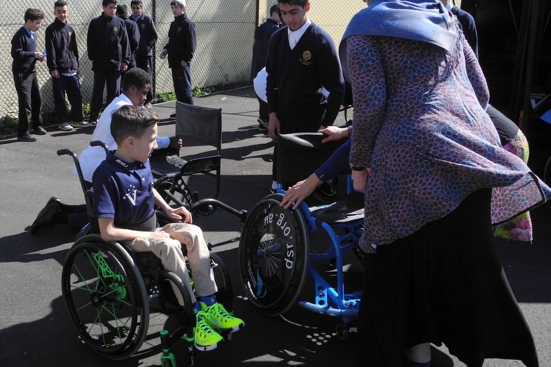 Special Guests visiting latest Secondary Assembly