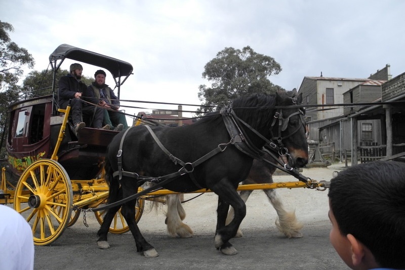 Year 3 students visiting Sovereign Hill