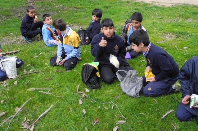 Year 3 students visiting Sovereign Hill