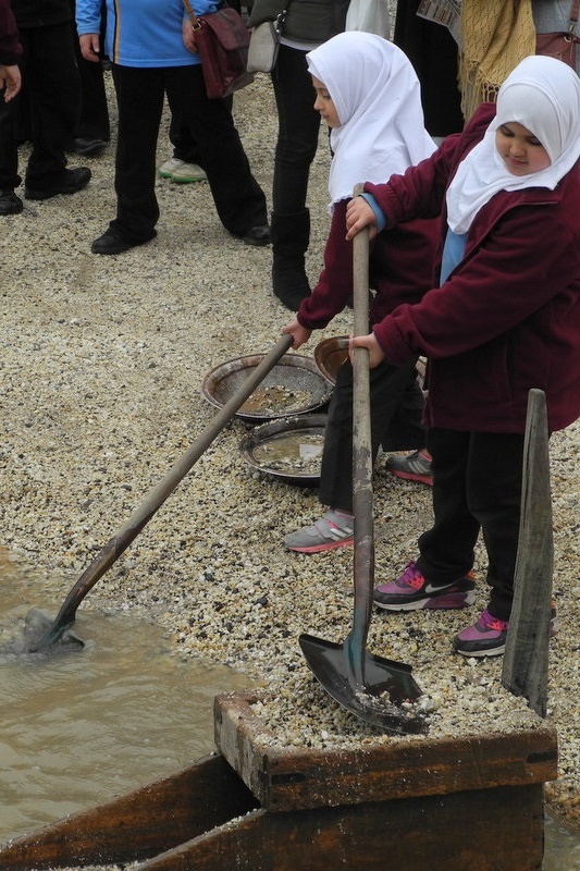 Year 3 students visiting Sovereign Hill