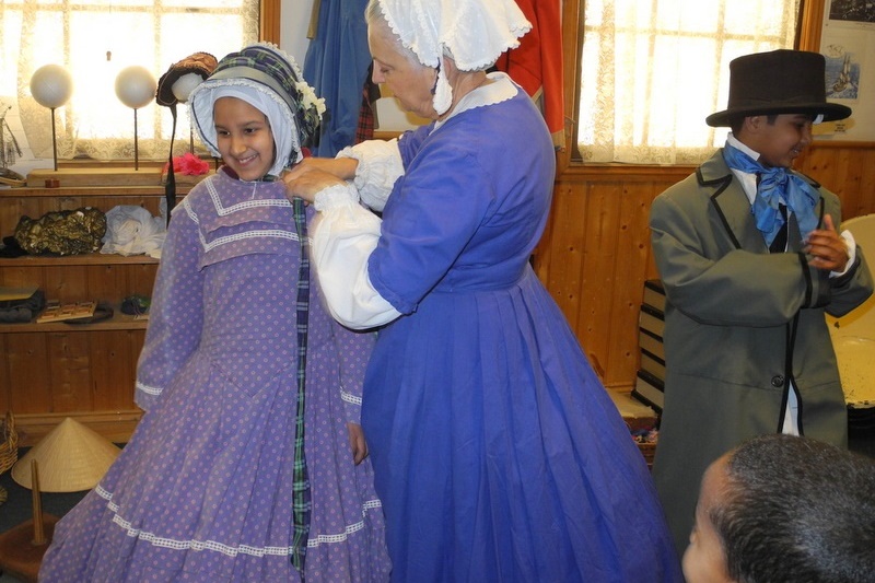 Year 3 students visiting Sovereign Hill