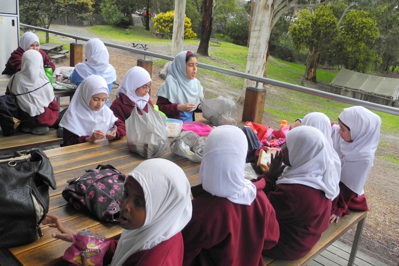 Year 3 students visiting Sovereign Hill