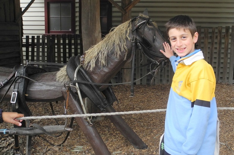 Year 3 students visiting Sovereign Hill