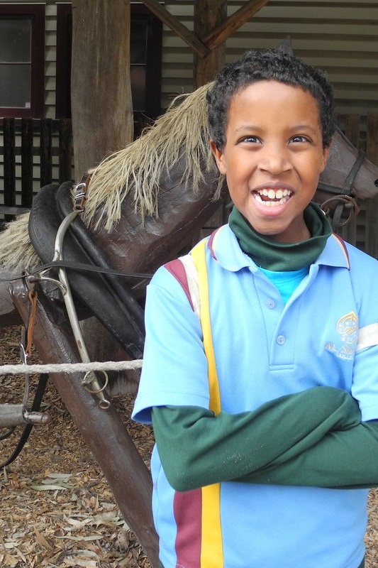 Year 3 students visiting Sovereign Hill