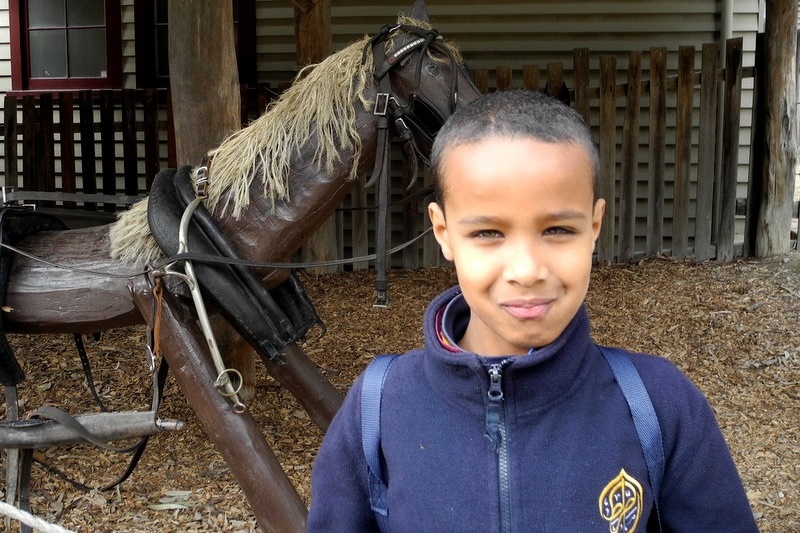 Year 3 students visiting Sovereign Hill