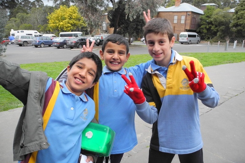 Year 3 students visiting Sovereign Hill