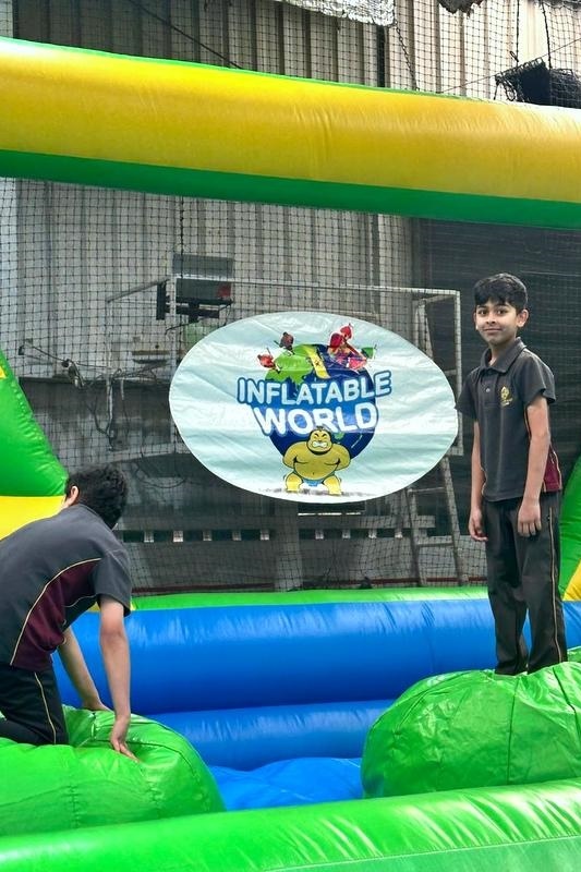 Inflatable World Reward for Top Achievers