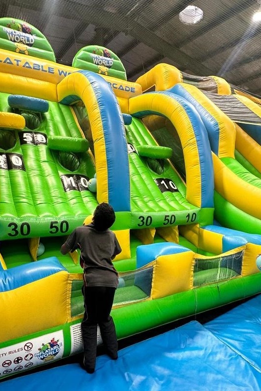 Inflatable World Reward for Top Achievers