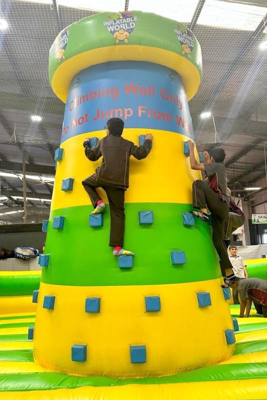 Inflatable World Reward for Top Achievers