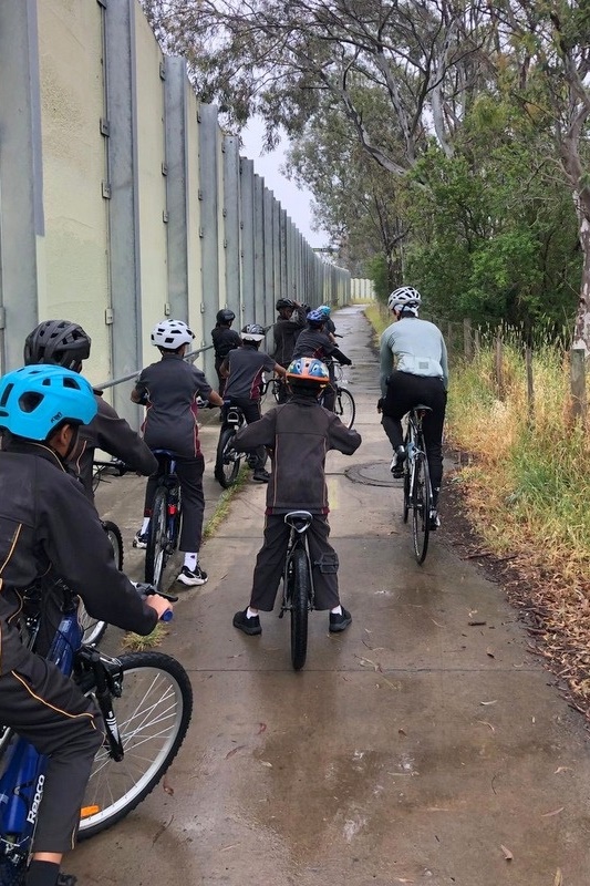 Year 5B2 Darebin Creek Trail Bike Ride