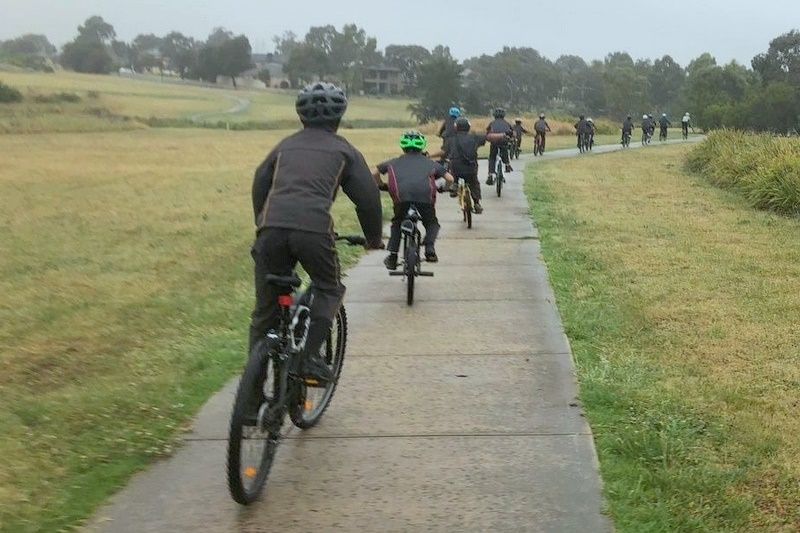 Year 5B2 Darebin Creek Trail Bike Ride