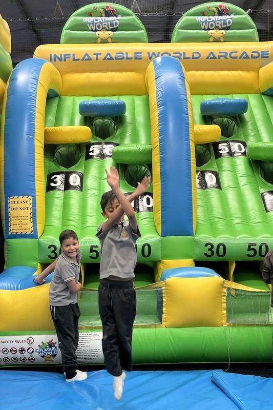 F-2 Primary Students: Inflatable World Rewards