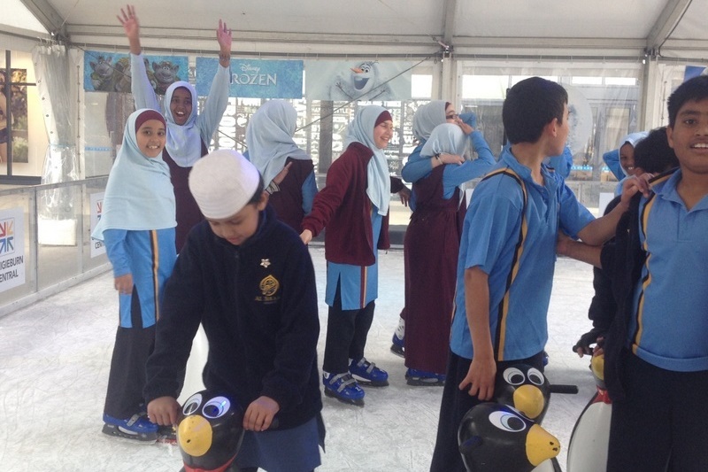 Frozen Ice Skating Experience