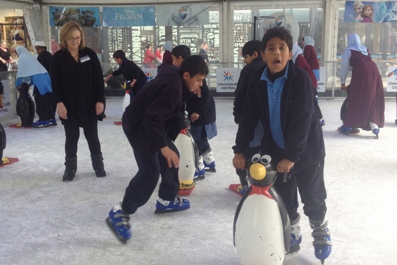 Frozen Ice Skating Experience