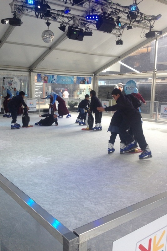 Frozen Ice Skating Experience