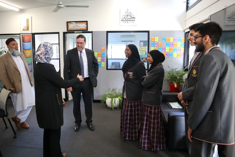 Mayor Aidan McLindon Visits Al Siraat College