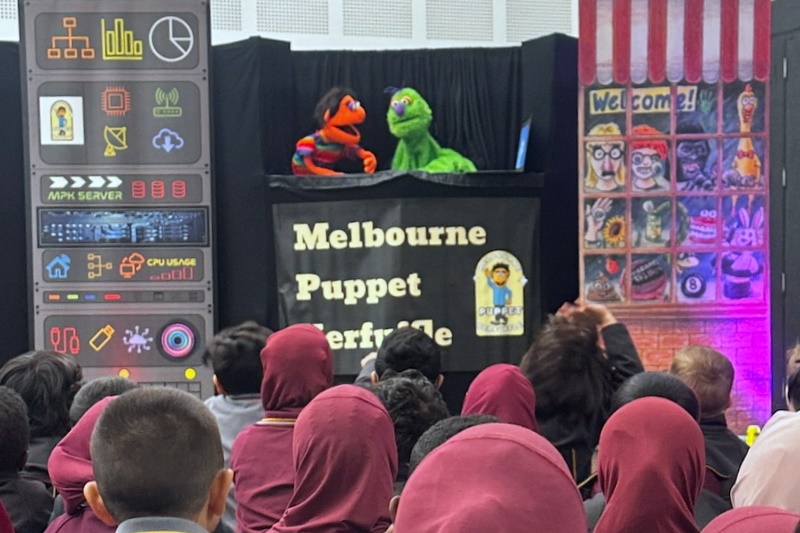 Year 1 and 2 Incursion: Cyber Safety Puppet Show