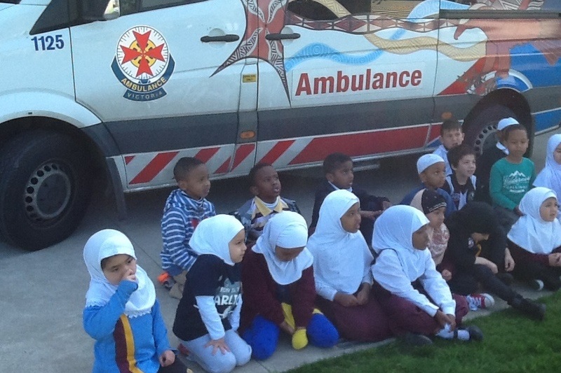 Ambulance Victoria Visits the Foundation Students