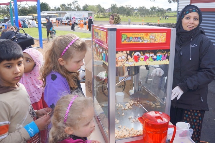 Eid Al-Fitr Festival on the College Grounds