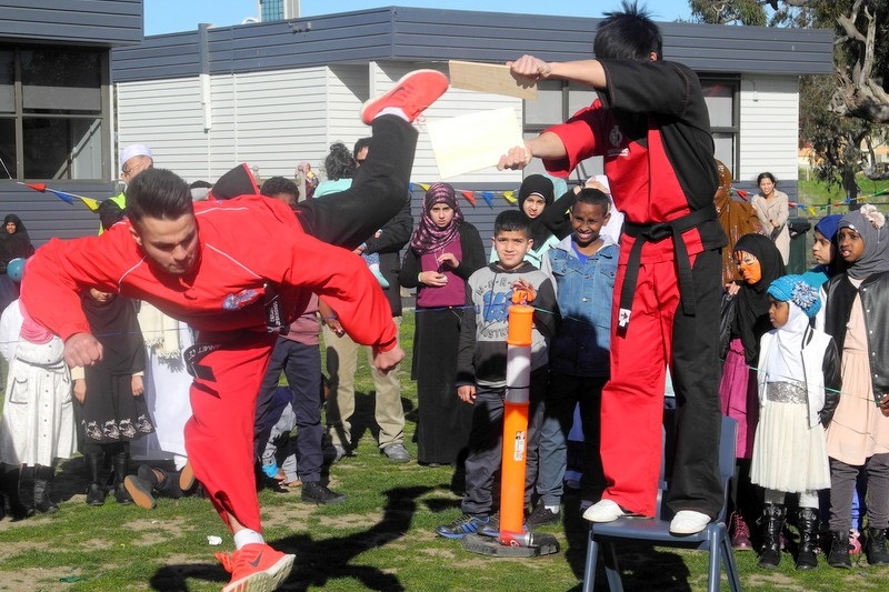 Eid Al-Fitr Festival on the College Grounds