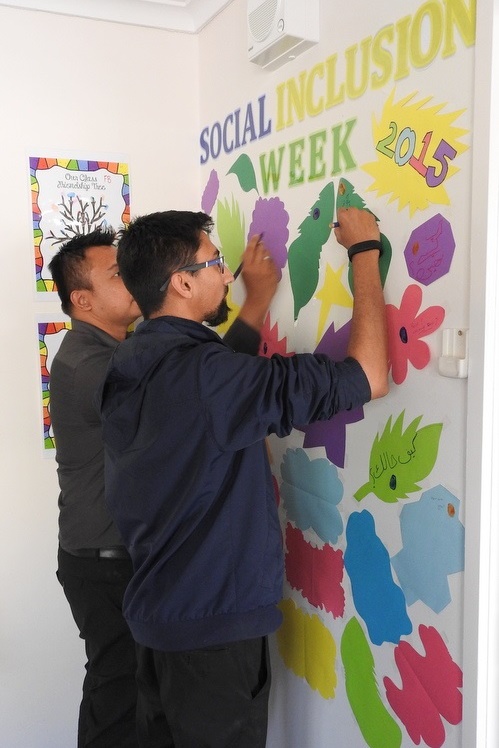 Staff celebrated Social Inclusion Week 2015