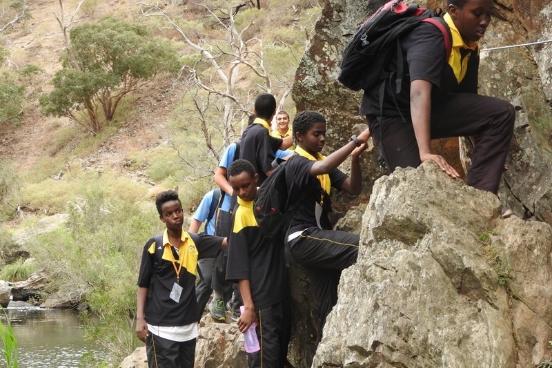 Year 9B Hiking Experience at Werribee Gorge