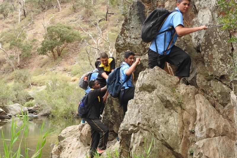 Year 9B Hiking Experience at Werribee Gorge