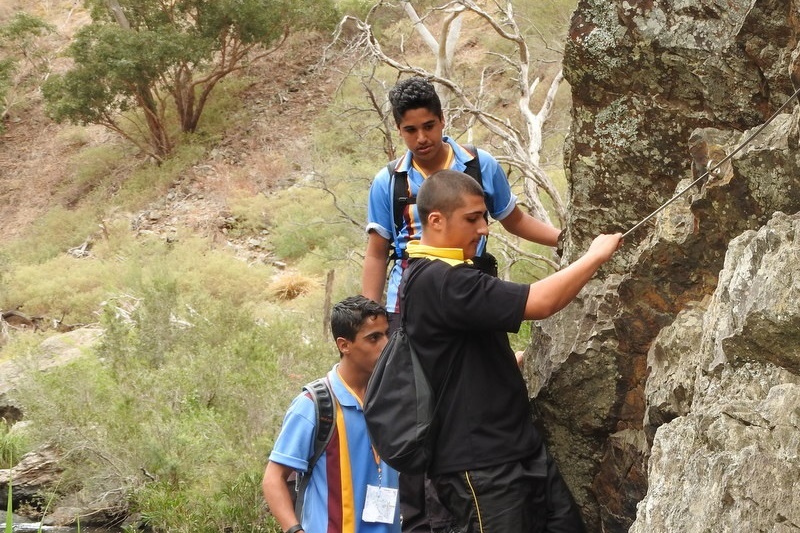 Year 9B Hiking Experience at Werribee Gorge