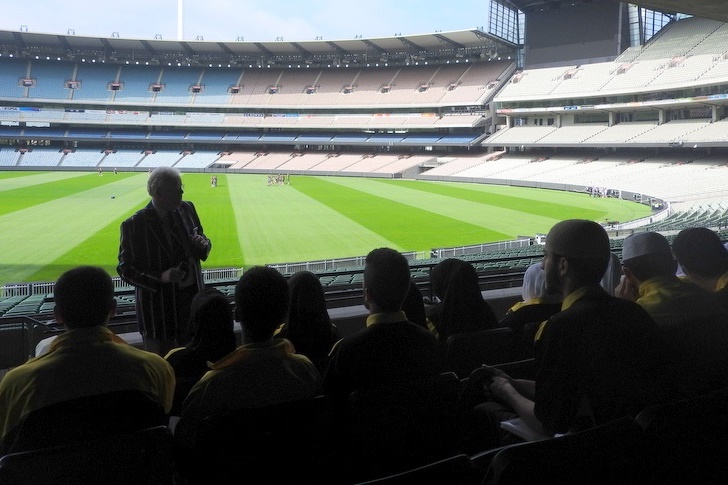 MCG Visit for VET Sport and Recreation Students