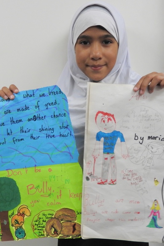 Anti-Bullying Posters Made by Students