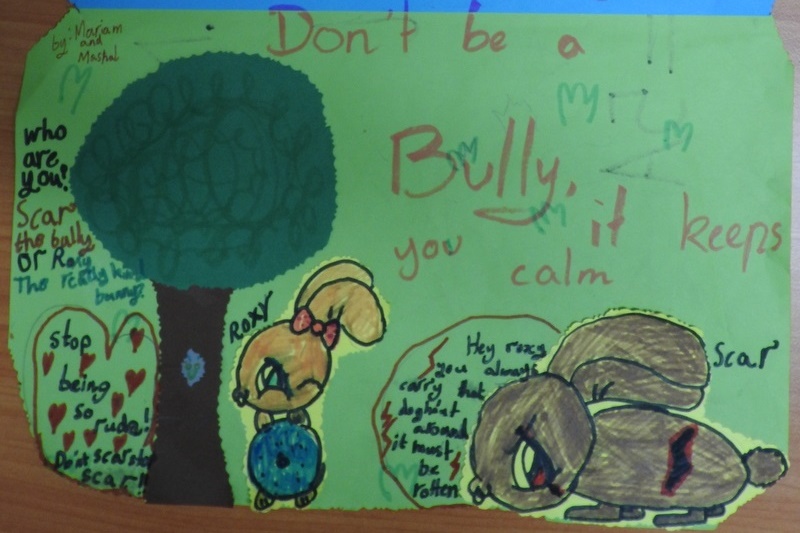 Anti-Bullying Posters Made by Students