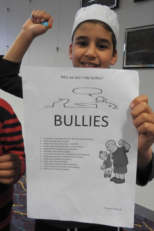 Anti-Bullying Posters Made by Students