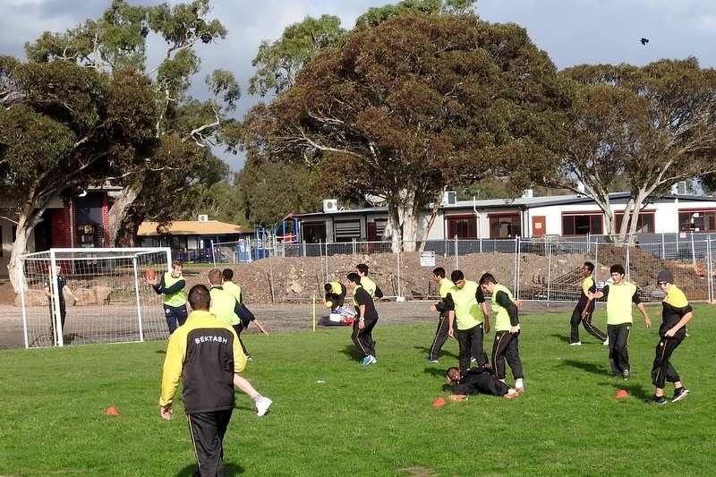 Footy Fever at Al Siraat