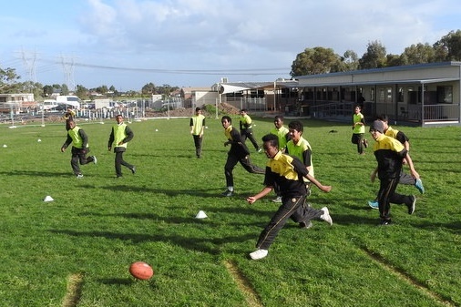 Footy Fever at Al Siraat