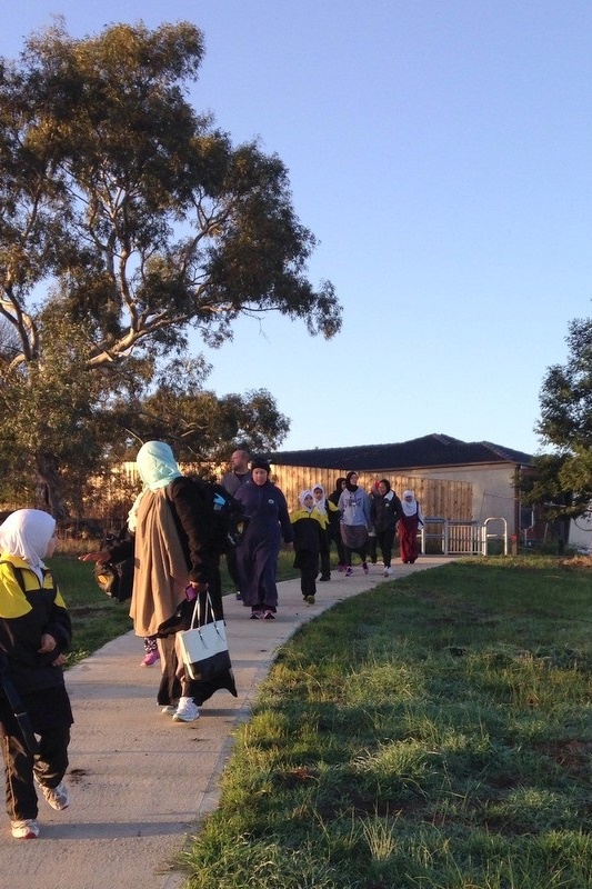 National Walk to School Day 2016