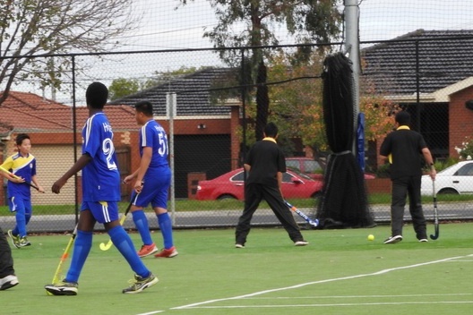 Friendly Hockey Match against St. Monicas College