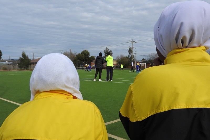 Senior Girls Hockey Match against St. Monicas