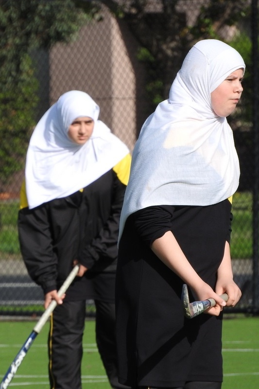 Senior Girls Hockey Match against St. Monicas