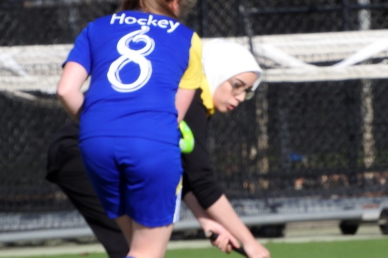 Senior Girls Hockey Match against St. Monicas