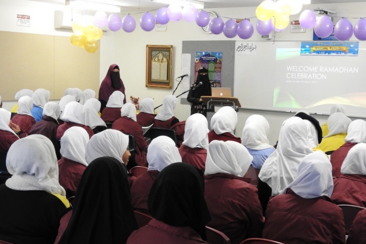 Senior Girls Welcome Ramadan Assembly