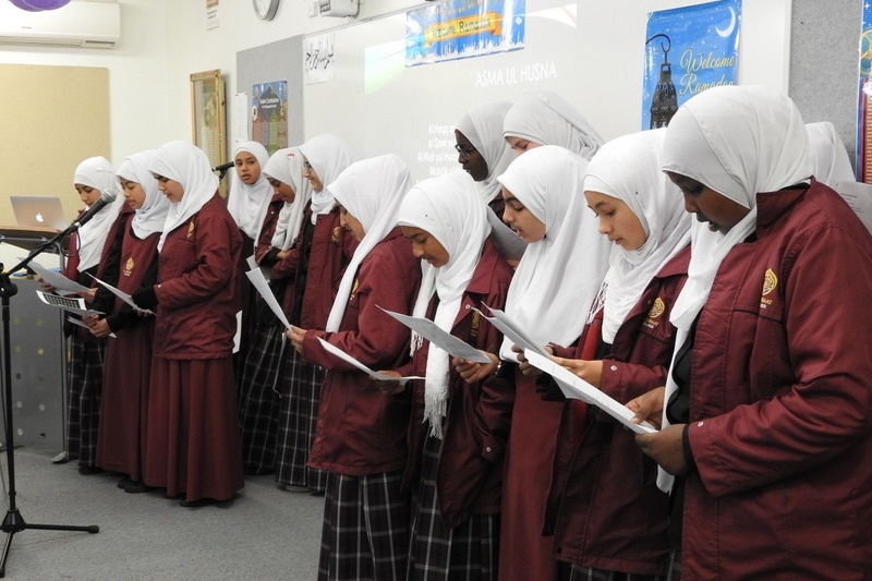 Senior Girls Welcome Ramadan Assembly