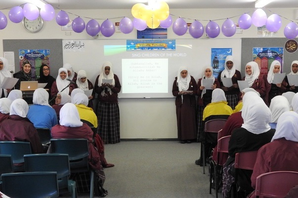 Senior Girls Welcome Ramadan Assembly