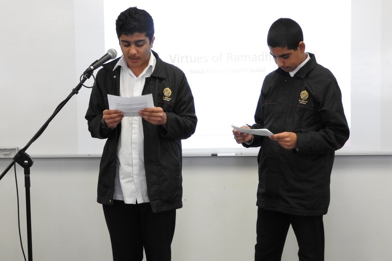 Senior Boys Welcome Ramadan Celebration Assembly