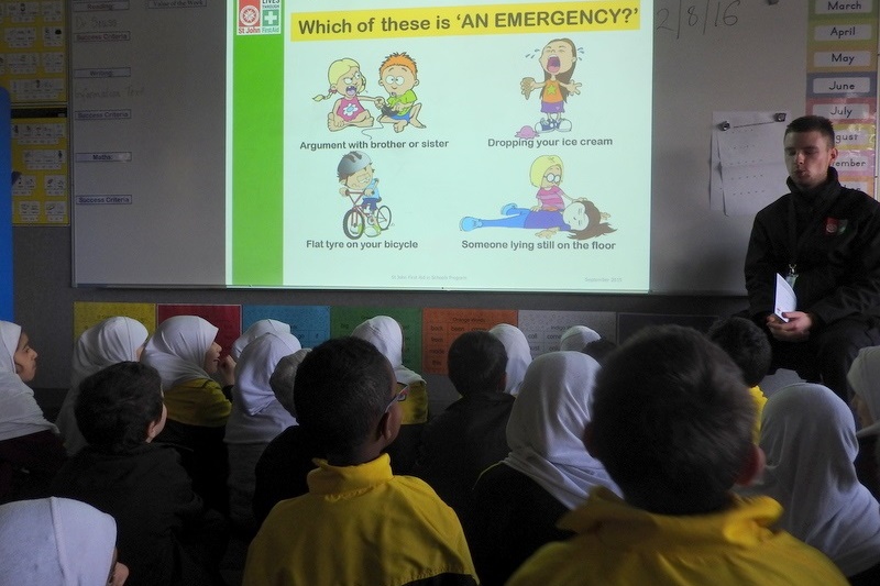 First Aid Training for Primary Students