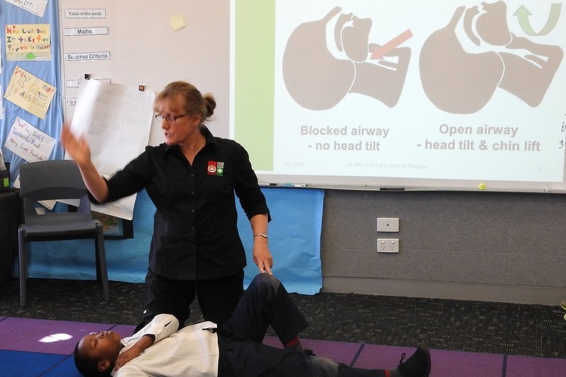 First Aid Training for Primary Students