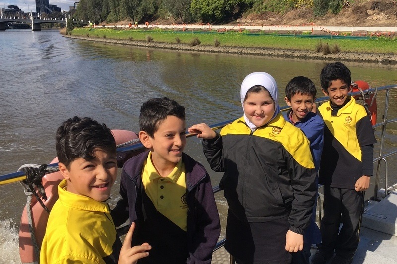 Year Three Melbourne River Cruise